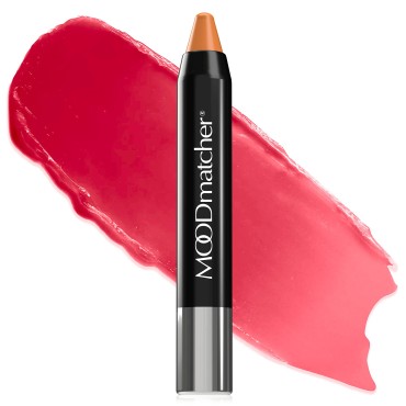 MOODmatcher Twist Stick Original Color-Change Lipstick, Red-12 Hour Long Wear, Waterproof, Ultra Hydrating With Aloe & Vitamin E, Smudgeproof, faderproof & Kissproof (Orange)