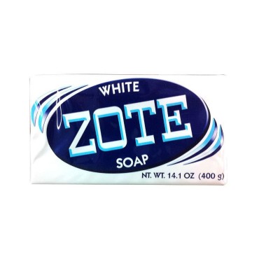 Zote White Laundry Bar Soap, Net WT 14.1 oz, (Pack...