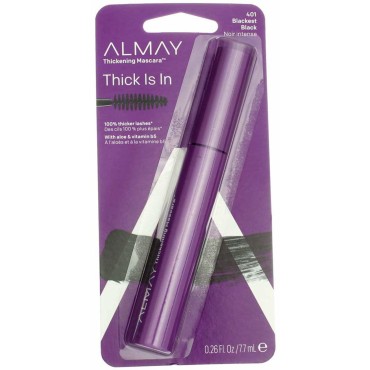 Almay One Coat Thickening Mascara, Blackest Black ...