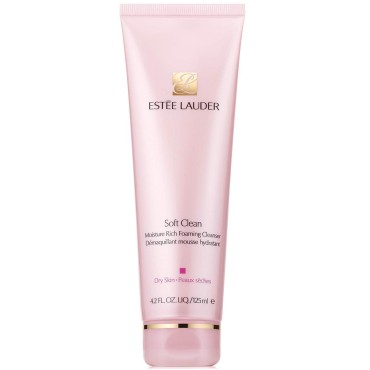 Estee Lauder By Estee Lauder Soft Clean Moisture Rich Foaming Cleanser ( Dry Skin )--125ml/4.2oz (women)