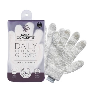 Daily Exfoliating Gloves, Reusable Packaging, Crea...