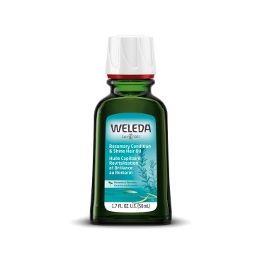 Weleda Rosemary Conditioning Hair Oil, 1.7 Fl Oz (Pack of 1)