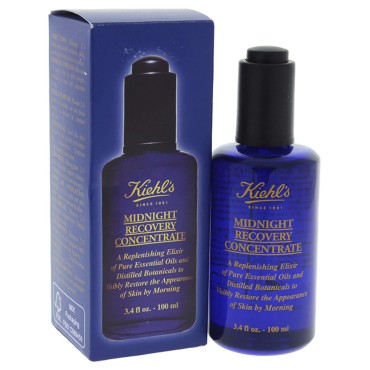Kiehl's Midnight Recovery Concentrate Face Oil, 3.4 Ounce