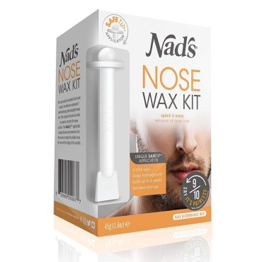Nad's Hair Removal Nose Wax for Men and Women