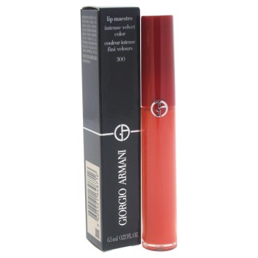 Giorgio Armani Lip Maestro Intense Velvet Color Lip Gloss for Women, Flesh, 0.22 Ounce