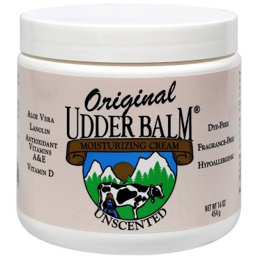 Original Udder Balm Unscented for Cracked Dry Skin