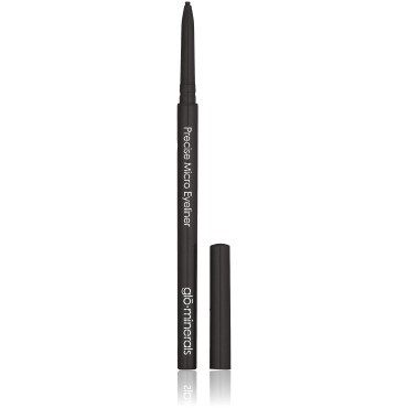 Glo Skin Beauty Precise Micro Eyeliner in Black | Fine Tip Twist Up Eye Liner Pencil | Cruelty Free