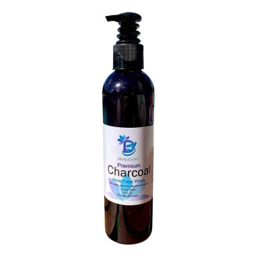 Diva Stuff Charcoal, Sulfur, Vitamin B3 and Tea Tree Premium Acne Control Face Wash - 8 Ounce