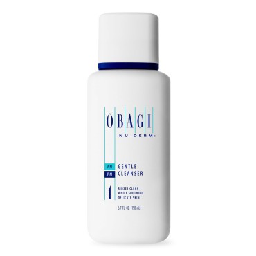 Obagi Medical Nu-Derm Gentle Facial Cleanser - Daily Face Cleanser for All Skin Types - Formulated with Soothing Ingredients for Face Care - Your Go-To Hydrating Facial Cleanser- 6.7fl oz