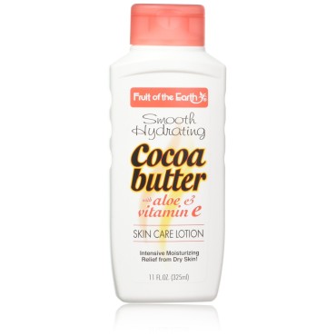 Fruit Of The Earth Bogo Lotion Cocoa Butter With Alo & Vit-E 11 Ounce (325ml)