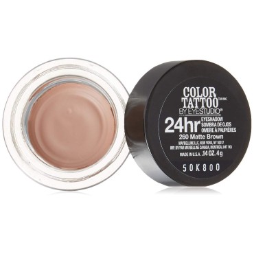 Maybelline Color Tattoo Limited Edition ~ 260 Matte Brown