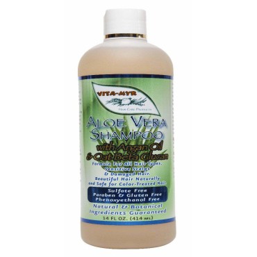 VITA-MYR Aloe Vera Shampoo - Hydrating and Nourishing Hair Care for Luxuriously Healthy Tresses