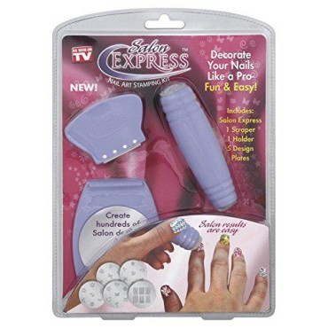 Salon Express Nail Art Stamping Kit As Seen on Tv Body Care / Beauty Care / Bodycare / BeautyCare