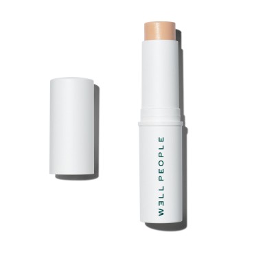 Well People Bio Stick Foundation, Creamy, Multi-use, Hydrating Foundation For Glowing Skin, Creates A Natural, Satin Finish, Vegan & Cruelty-free, 0W