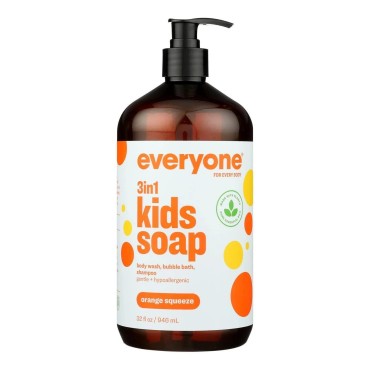 EO Essential Oil Products Everyone Soap for Every Kid Orange Squeeze - 32 fl oz