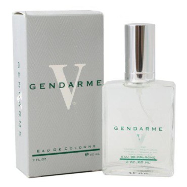 Gendarme V By Gendarme Eau De Cologne Spray for Men - Smokey Wood Aroma with Lemon, Bergamot, Vetiver, Verbena, Basil Fragrance Notes, 2 oz (Spray Glass)