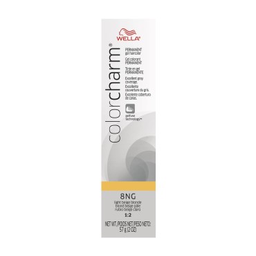 WELLA Color Charm Permanent Gel, Hair Color for Gr...