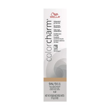 WELLA Color Charm Permanent Gel, Hair Color for Gr...