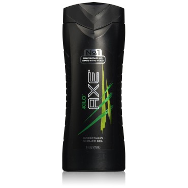 Axe Kilo Refreshing Shower Gel, 16 fl oz (Pack of 3)