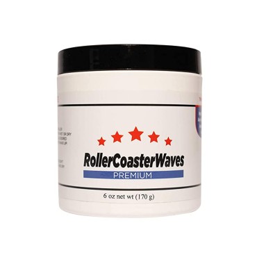 Roller Coaster Waves - Premium Hair Pomade For High Definition Waves + Smooth Texture, 6 Ounces