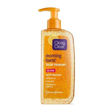 Clean & Clear Morning Burst Facial Cleanser, Original,8 Ounce (Pack of 2)