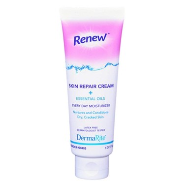 Dermarite Industries Renew Skin Repair Cream Plus Essential Oils, 4 oz.