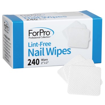 ForPro Lint-Free Nail Wipes, 2