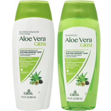 Aloe Vera Shampoo Conditioner Combo by Grisi.. Dee...