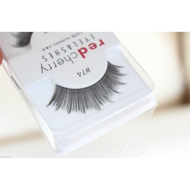 #74 Strip False Eyelashes by Red Cherry (6 Pairs)...