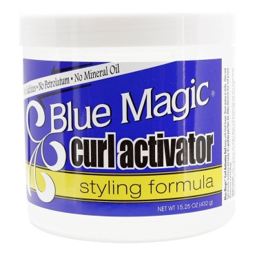 3 Jars of Blue Magic Curl Activator...