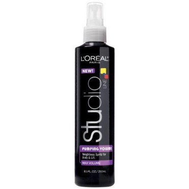 L'Oreal Studio Pumping Volume Max Volume Weightless Spritz 8.5 oz. (2 pack)