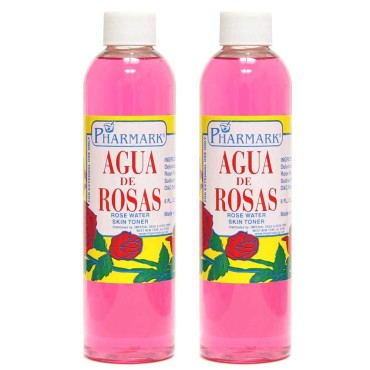 Agua De Rosas 8 Oz. Rose Water 2-PACK...