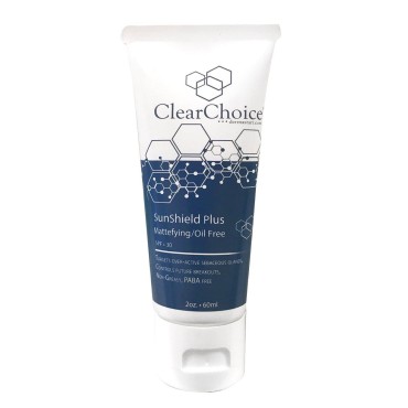 ClearChoice Sun Shield Plus - Face Sunscreen for Daily Use, SPF 30-2 Ounces