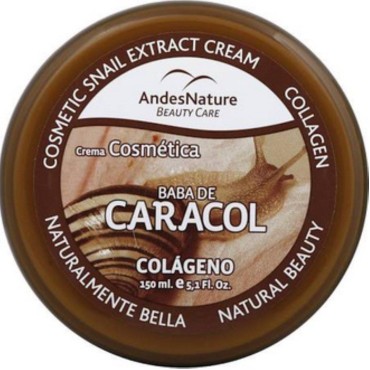 Andes Nature Cosmetic Snail Extract Cream, 5.12 oz (Pack of 3)
