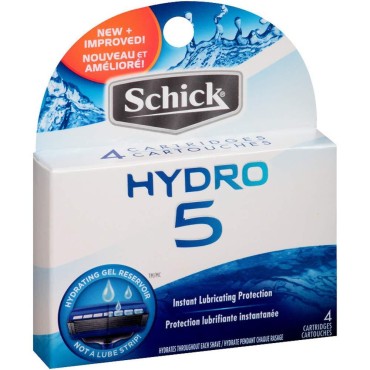 Schick Hydro 5 Cartridges 4 Each (Pack of 6)