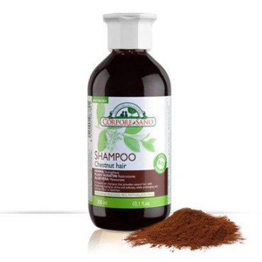 Corpore Sano Chestnut Henna Shampoo-Certified Organic Growing 10.1 Fl.oz/300ml.