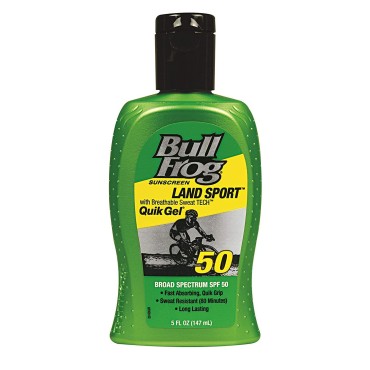 BullFrog Land Sport, Quik Gel Sunscreen SPF 50 5 oz