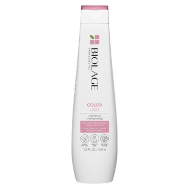 Biolage Color Last Shampoo | Color Safe | Helps Protect Hair & Maintain Vibrant Color | For Color-Treated Hair | Paraben & Silicone-Free | Vegan | 13.5 Fl. Oz