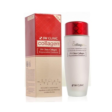 3W Clinic Collagen Regeneration Emulsion -150 ml...