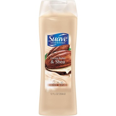 Suave Naturals Body Wash - Cocoa Butter - 12 oz - 2 pk