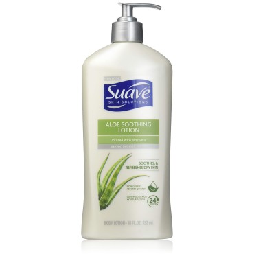Suave Body Lotion - Soothing with Aloe - 18 oz - 2 pk