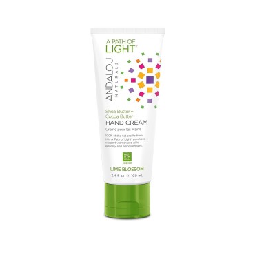 Andalou Naturals Lime Blossom Hand Cream, 3.4 Ounc...