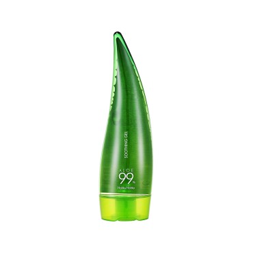 Holika Holika Aloe 99% Soothing Gel, 8.5 Ounce, 250ml - No Sticky 99% Aloe Vera Sunburn Relief - Moisturizing, Fast Absorbing for Face, Skin, Body&Hair