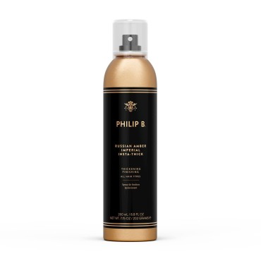 PHILIP B Russian Amber Imperial Insta-Thick Spray 8.8 oz. (260 ml) | Instantly Refreshes and Volumizes Hair