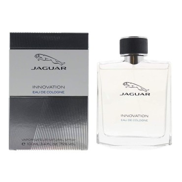 Jaguar Innovation Eau de Cologne Spray for Men, 3.4 Ounce