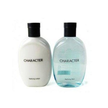 KOREAN COSMETICS, LG Household & Health Care_ Character Refining Skin &Lotion set. (Skin 350ml + Lotion 350ml)...