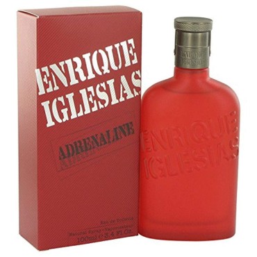 Enrique Iglesias Adrenaline Eau De Toilette Spray for Men, 3.4 Ounce