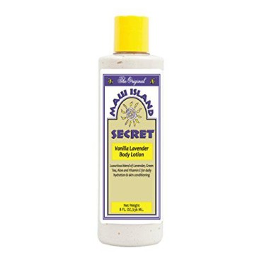 Maui Island Secret Vanilla Lavender Body Lotion 8 ...
