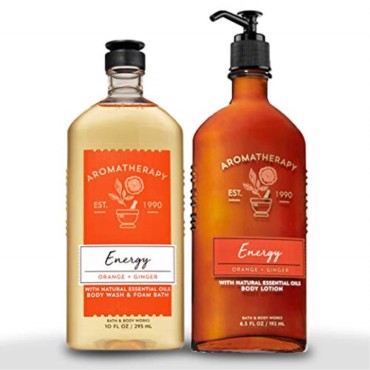 Bath & Body Works Aromatherapy Energy - Orange + G...