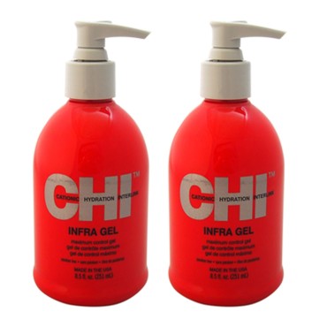 Infra Gel Maximum Control by CHI for Unisex - 8.5 oz Gel - (Pack of 2)
